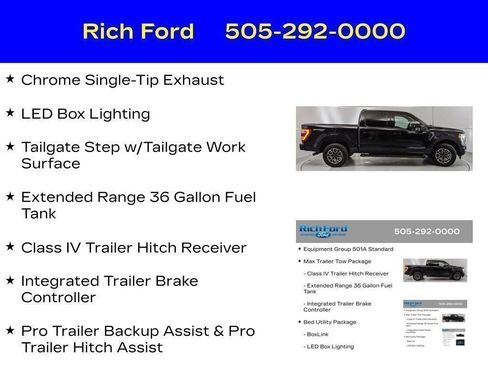 Certified 2023 Ford F150 Lariat w/ Max Trailer Tow Package AWD/4WD image 96
