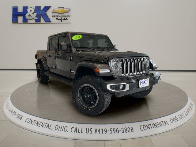 Used 2021 Jeep Gladiator Overland w/ Uconnect 4C Nav & Sound Group AWD/4WD image 1