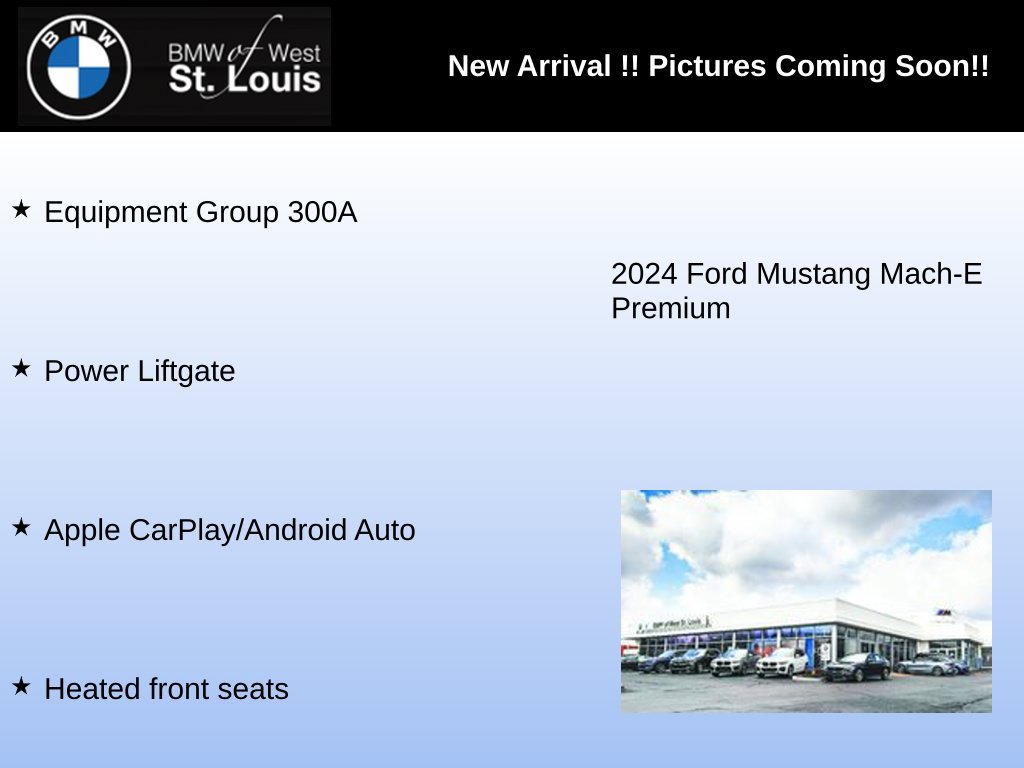 Used 2024 Ford Mustang Mach-E Premium AWD/4WD image 3
