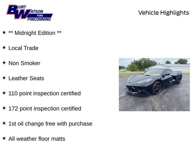 Used 2021 Chevrolet Corvette Stingray Premium Conv w/ Z51 Performance Package RWD image 9