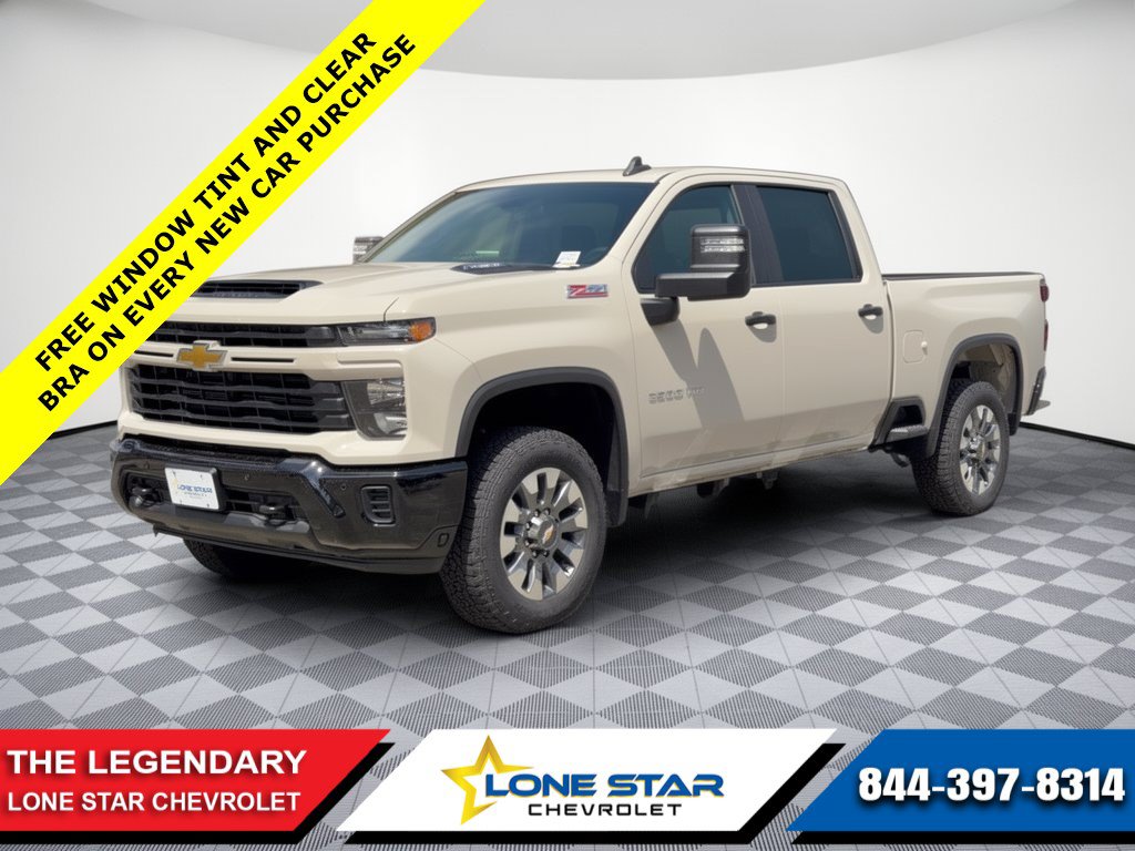 New 2026 Chevrolet Silverado 2500 Custom w/ Custom Value Package AWD/4WD image 1