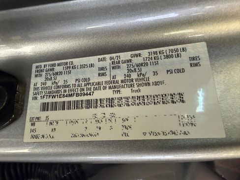 Used 2021 Ford F150 XLT w/ Equipment Group 302A High image 31