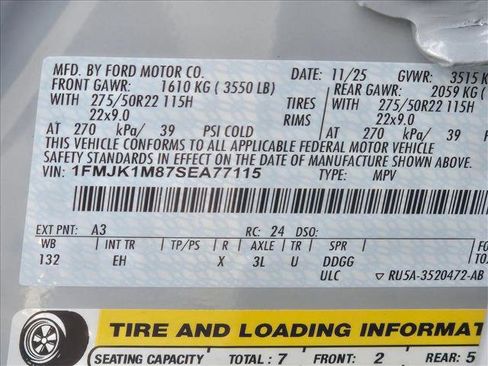 New 2025 Ford Expedition Max Platinum w/ Driver's Package image 18