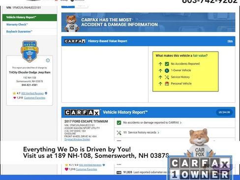 Used 2017 Ford Escape Titanium image 14