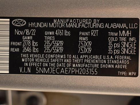 Used 2023 Hyundai Tucson Limited AWD/4WD image 42