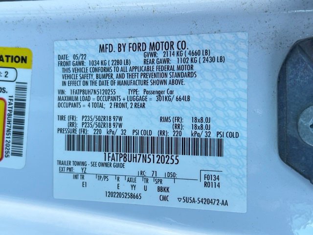 Used 2022 Ford Mustang Premium RWD image 32