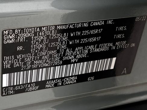 Used 2022 Toyota RAV4 XLE w/ Convenience Package AWD/4WD image 23