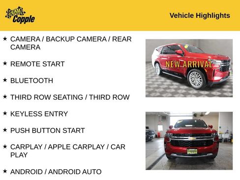 Used 2024 Chevrolet Tahoe LS w/ Driver Alert Package AWD/4WD image 3