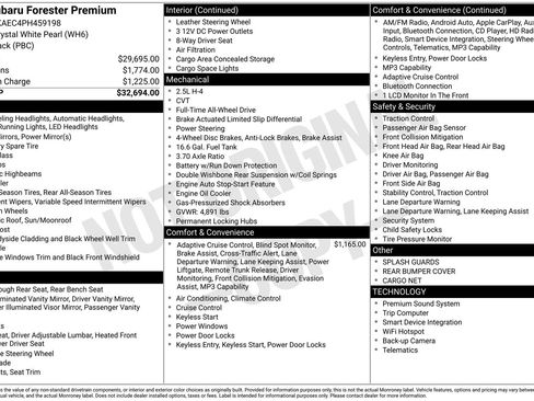 Certified 2023 Subaru Forester Premium image 22