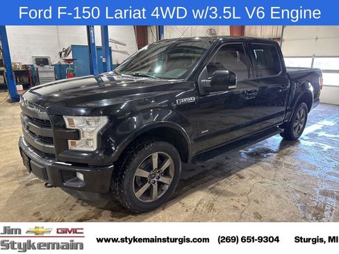 Used 2015 Ford F150 Lariat w/ Equipment Group 502A Luxury AWD/4WD image 1