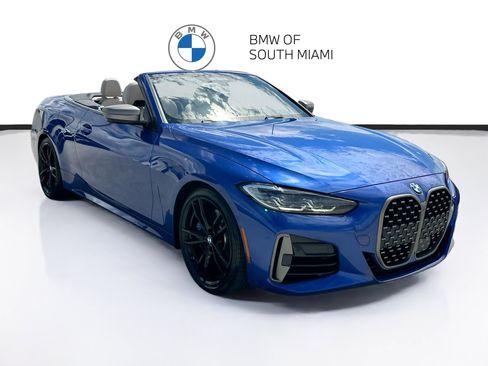 Used 2021 BMW M440i Convertible w/ Premium Package RWD image 1