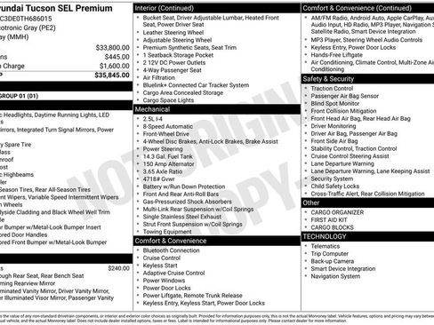 Certified 2026 Hyundai Tucson SEL FWD image 33