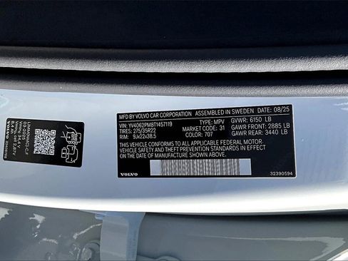 New 2026 Volvo XC90 B6 Ultra w/ Lounge Package image 8