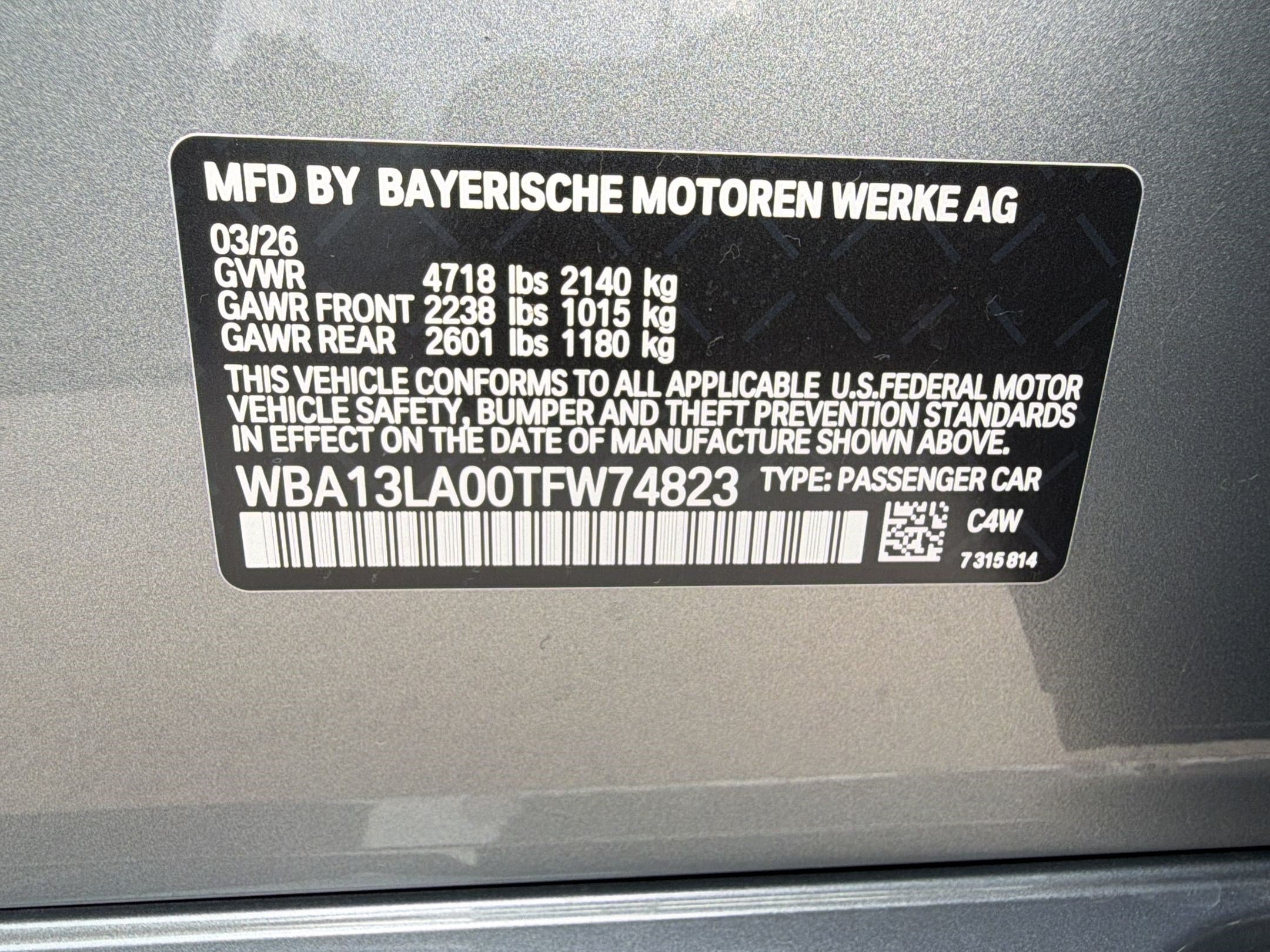 Used 2026 BMW 330i Sedan w/ Convenience Package RWD image 18