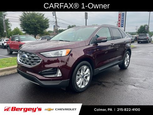 Used 2021 Ford Edge Titanium AWD/4WD image 3