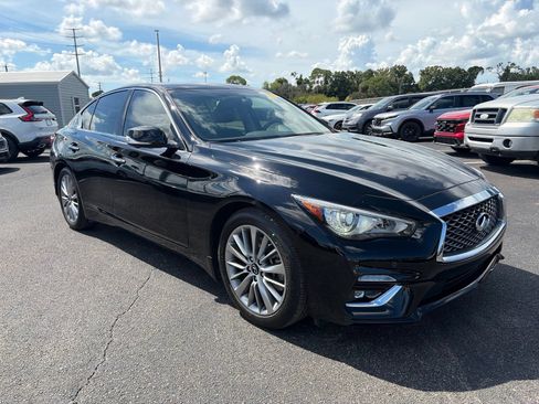 Used 2023 INFINITI Q50 Luxe w/ Cargo Package RWD image 1