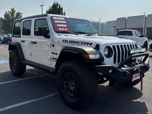 Used 2021 Jeep Wrangler Unlimited Rubicon w/ Xtreme Recon 35" Tire Package AWD/4WD image 3
