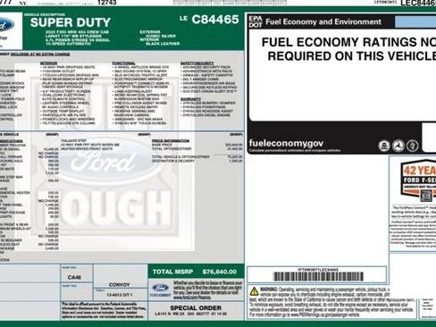 Used 2020 Ford F350 Lariat w/ Lariat Ultimate Package image 30