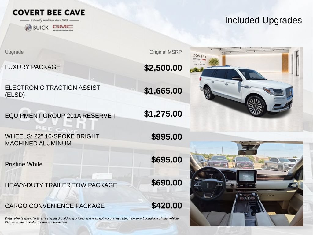 Used 2021 Lincoln Navigator L Reserve w/ Luxury Package AWD/4WD image 10