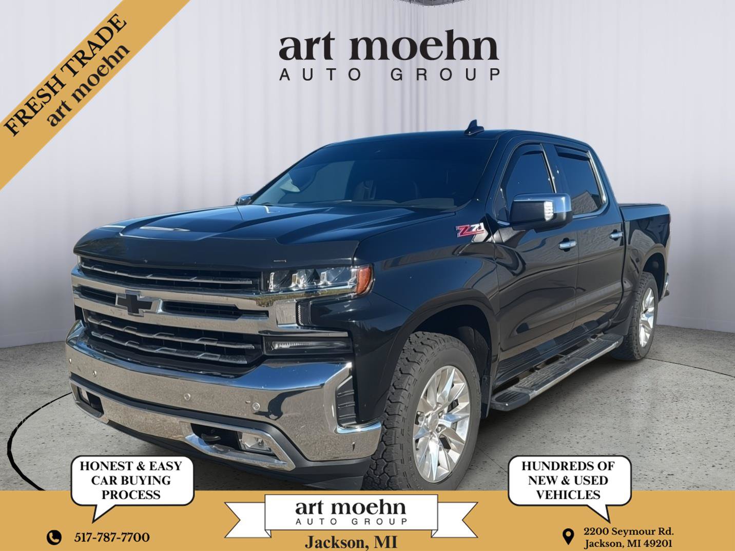 Used 2020 Chevrolet Silverado 1500 LTZ w/ LTZ Premium Package AWD/4WD image 1