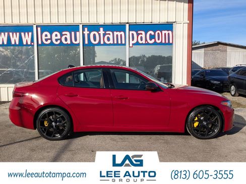 Used 2021 Alfa Romeo Giulia Ti w/ Nero Edizione image 2