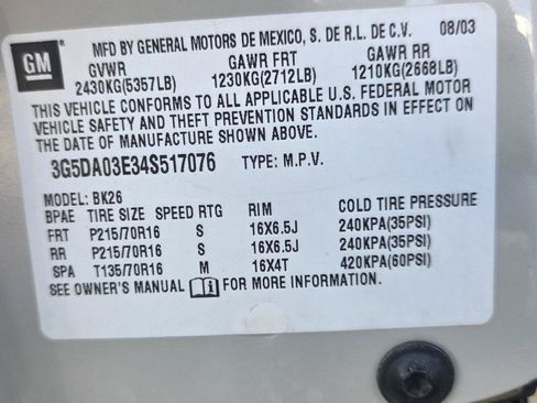 Used 2004 Buick Rendezvous 2WD image 21