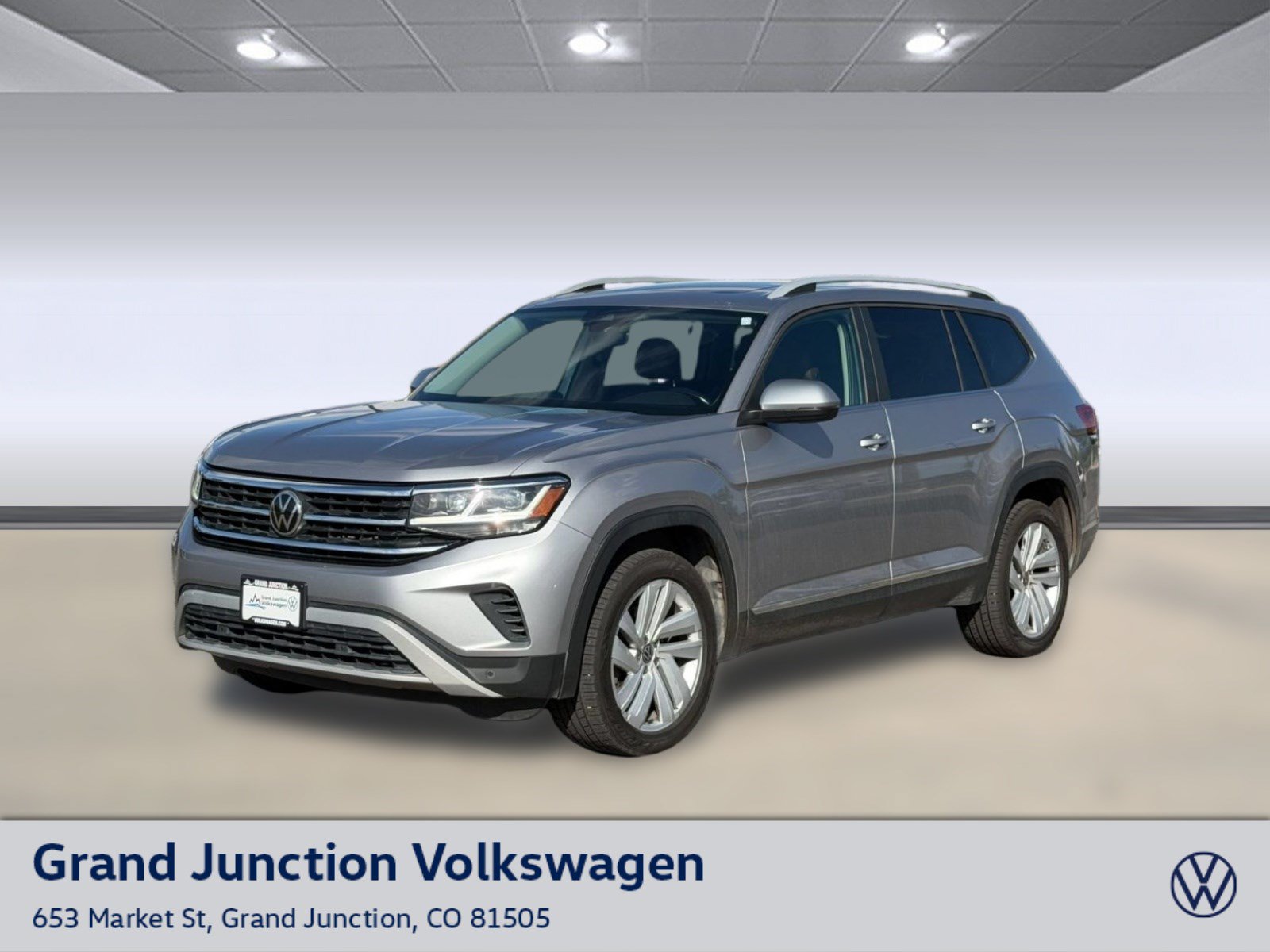 Used 2021 Volkswagen Atlas SEL w/ MDO Package (Bench Seat) AWD/4WD image 1