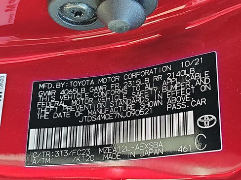 Used 2022 Toyota Corolla SE FWD image 39