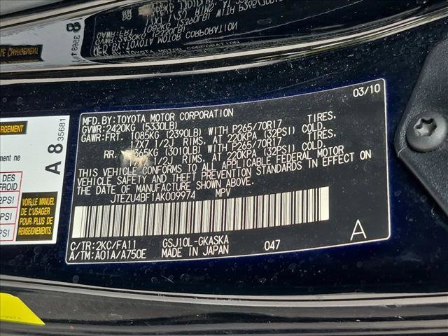 Used 2010 Toyota FJ Cruiser 2WD w/ Upgrade Pkg 2 image 22