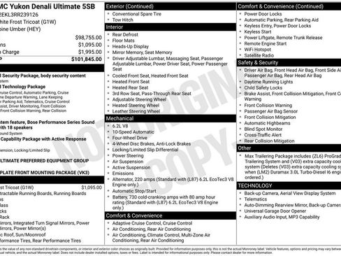 Used 2024 GMC Yukon Denali Ultimate AWD/4WD image 5