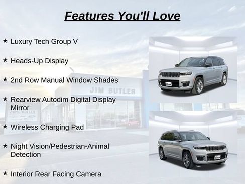 Used 2024 Jeep Grand Cherokee L Summit w/ Advanced Protech Group IV AWD/4WD image 18