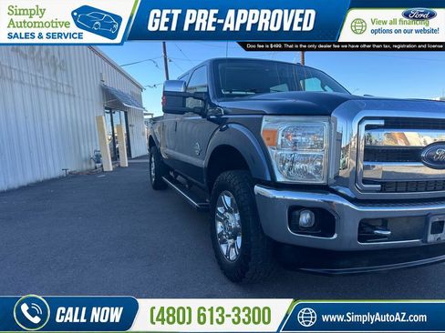 Used 2014 Ford F250 Lariat w/ Lariat Ultimate Package AWD/4WD image 4