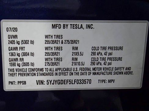 Used 2020 Tesla Model Y Long Range image 40