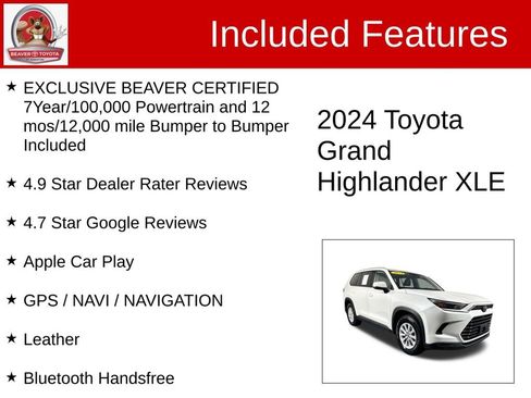 Used 2024 Toyota Grand Highlander AWD image 4