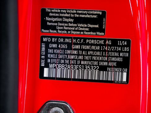Used 2015 Porsche 911 Targa 4S AWD/4WD image 42