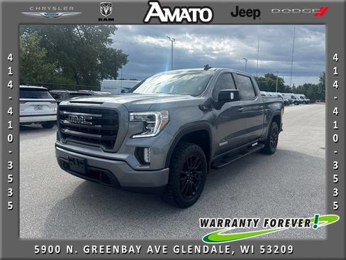 Used 2021 GMC Sierra 1500 Elevation w/ LPO, Elevation Black Package AWD/4WD image 1