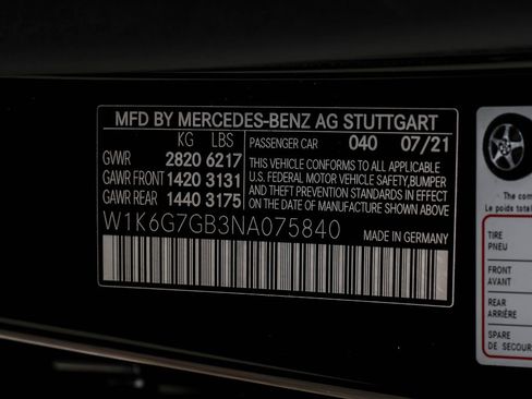 Used 2022 Mercedes-Benz S 580 4MATIC Sedan image 55