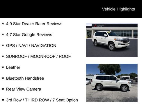 Used 2019 Toyota Land Cruiser w/ Four Season Floor Mat Package AWD/4WD image 5