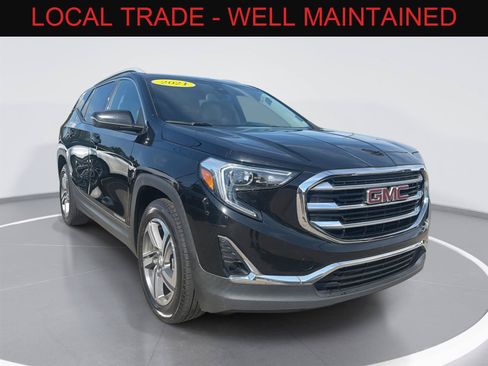 Used 2021 GMC Terrain SLT w/ Infotainment Package II FWD image 1