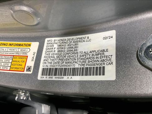 Used 2024 Honda Accord LX image 37