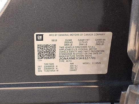 Used 2019 Chevrolet Equinox Premier FWD image 14