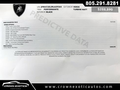 Used 2024 Lamborghini Urus Performante AWD/4WD image 32