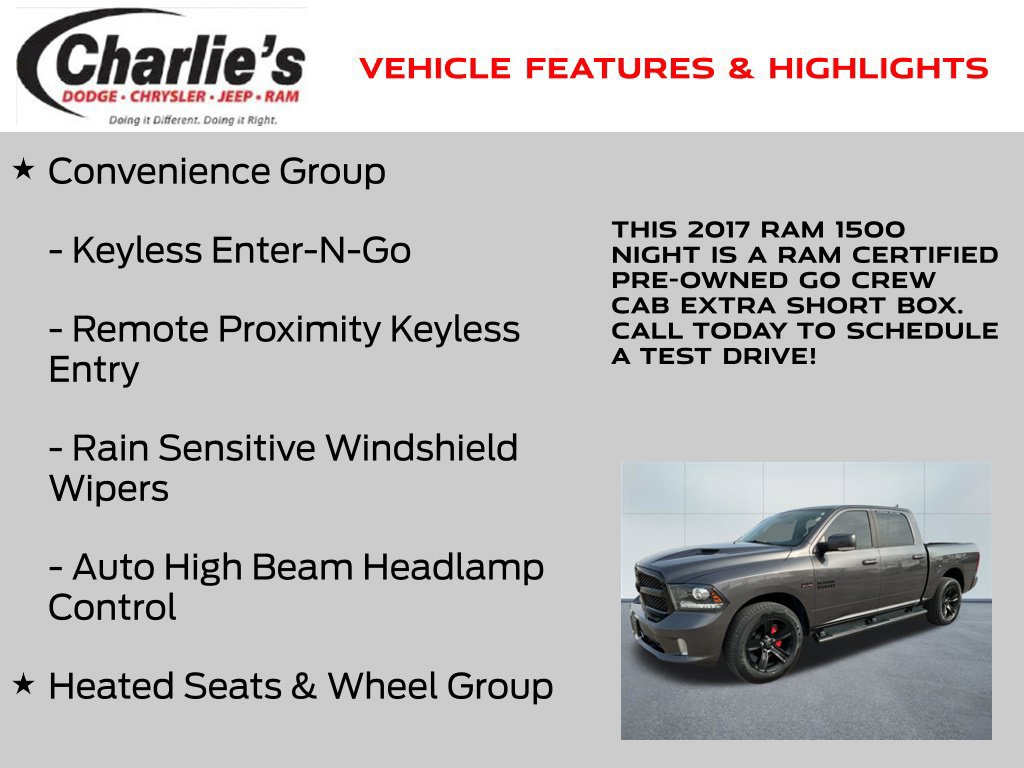 Certified 2017 RAM 1500 Sport w/ Convenience Group AWD/4WD image 20