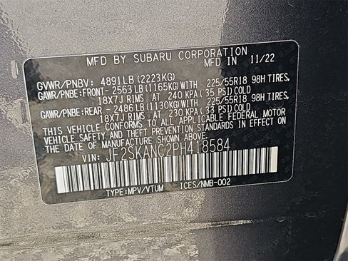 Used 2023 Subaru Forester Limited image 39