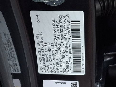Used 2025 Honda Accord SE image 26