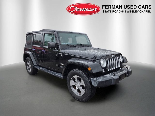 Certified 2017 Jeep Wrangler Unlimited Sahara w/ Dual Top Group AWD/4WD image 1
