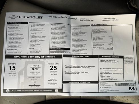 Used 2008 Chevrolet Corvette Convertible w/ Preferred Equipment Group image 38