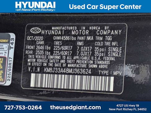 Used 2021 Hyundai Tucson Value FWD image 34