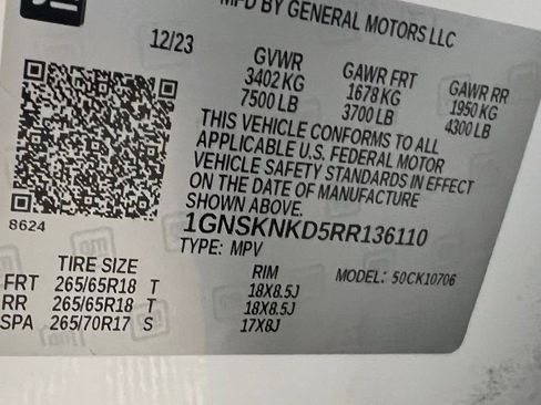 Used 2024 Chevrolet Tahoe LT image 40