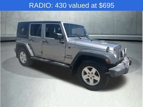 Used 2017 Jeep Wrangler Unlimited Sport w/ Quick Order Package 24S AWD/4WD image 9